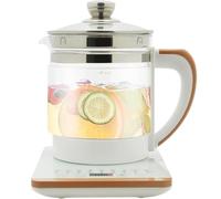 OZLMBERN Electric Kettle Health Pot Glass Flower Tea Pot Multi-functional Tea Maker Electric Kettle Decoction Pot