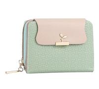 OZLMBERN Short Wallet Women's Instagram Trendy Small Fresh Multi Card Slot Zero Wallet Women's Card Bag Hand-held Bag(C)