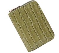 OZLMBERN Wallet Women's Handbag Crocodile Pattern Coin Purse Fashionable and Versatile Ins Women's Multi-Layer Card Bag(Style 4)