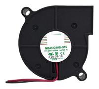 OZLNGLH FOR MBA5124HB-O15 5cm 5015 Double Ball Mute Blower Humidifier Cooling Fan Easy to replace
