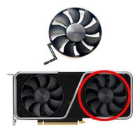 OZLNGLH For NVIDIA for GeForce RTX3060 3060ti Public version Graphics Card Replacement Fan 8.6cm DAPC0815B2UP006/DAPC0815B2UP007 Easy to replace(Right fan)
