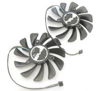 OZLNGLH GF10012H12SPA 12V 0.5A 95mm 4Wire 4Pin VGA Fan For RX6600 XT 8GB for Challenger MINI Graphics Card Cooling Easy to replace