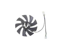 OZLNGLH Graphics card fan for ZOTAC for GAMING for GeForce for GTX 1660 Ti AMP 6GB GDDR6 graphics GA92A2H DC12V 0.35A 4Pin Easy to replace(Two connectors)