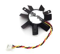 OZLNGLH PLD05010S12L DC12V 0.10A 45mm 32x32x32mm 3Wire 4Pin VGA Fan For MSI GT440 N440GT Graphics Card Cooling Easy to replace