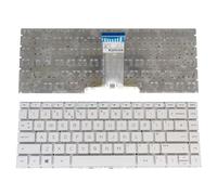 OZLNGLH UK US Italian English Notebook Keyboard For HP for Pavilion X360 14-BS 14-BA 14T-BA 14M-BA TPN-W125 Q186 Q189 Q187 C131 L50382-001 Easy to replace(UK white)