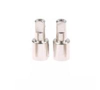 OZLZHJ 2pcs Differential Reduction Joint Cup for 1/14 Wltoys 144001 RC Racing Car Spare Parts 1280(Silver)