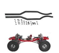 OZLZHJ 2PCS Metal Black Girder Side Frame Chassis for RC Crawler SCX10 & SCX10 II 90046 90047