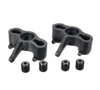 OZLZHJ 2PCS Steering Block Steering Knuckles Hub Carrier EA1003 for JLB Racing CHEETAH 1/10 Brushless RC Car Parts Accessories