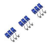 OZLZHJ 3set Aluminum Clutch Shoes Springs for 1/8 RC Models Car Truck Friction Plate Parts(Navy Blue)