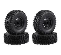 OZLZHJ 4Pcs 65mm Tire Tyres Wheel for MN D90 D99S MN-90 MN91 MN98 MN99S C14 C24 C24-1 C34 B14 B24 B36 RC Car Upgrade Parts
