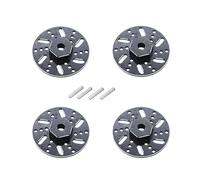 OZLZHJ 4Pcs Metal 9mm Wheel Hex Adapter Brake Disc for SG 1603 SG1603 SG1604 UD1601 UD1603 UD1604 1/16 RC Car Upgrades Parts,3