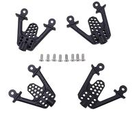 OZLZHJ 4PCS Rear & Front Shock Mount LIFT Shocks for Axial SCX10 RC Crawler for 1/10 Axial SCX10 RC Car