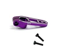 OZLZHJ Aluminum Alloy 25T Servo Horn Arms 25 Teeth Spline M3 Clamp Steering for Futaba Savox Power HD Moto D4 Drift Climbing RC Car(Purple)