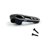 OZLZHJ Aluminum Alloy 25T Servo Horn Arms 25 Teeth Spline M3 Clamp Steering for Futaba Savox Power HD Moto D4 Drift Climbing RC Car(Black)