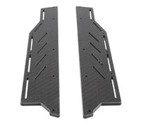 OZLZHJ Carbon Fiber RC Car Side Plate Guard Foot Pedal Side Skirt Set For ARRMA F1 LIMITLESS 1/7 Spare Parts