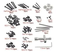 OZLZHJ For MJX16207 16208 16209 16210 H6 RC Car Spare Parts Remote Control Car Modification Screw Tool Accessories Box