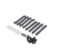 OZLZHJ Mang Niu 1/12 D90 D91 D96 MN98 99S V1 remote control car parts metal modified fixed connecting rod(Black)