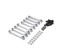 OZLZHJ Mang Niu 1/12 D90 D91 D96 MN98 99S V1 remote control car parts metal modified fixed connecting rod(Silver)