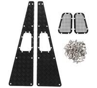 OZLZHJ Metal Anti-Skid Plate Intake Grille for -4 TRX4 1/10 RC Crawler Upgrade Parts Accessories