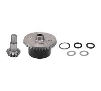 OZLZHJ Metal Diff Case Diff Gear 37T Input Gear 13T For ARRMA 1/10 Kraton Senton Big Rock Granite Outcast 4X4 Upgrades Parts 5
