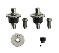 OZLZHJ Metal Differential and Gear Set for SCY 16101 16102 16103 16201 Pro 1/16 Brushless RC Car Upgrades Parts Accessories