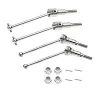 OZLZHJ Metal Front and Rear Drive Shaft CVD for HBX 16889 16889A 16890 16890A SG1601 SG1602 1/16 RC Car Upgrade Parts
