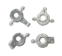 OZLZHJ Metal Front Steering Cup Rear Hub Set for XLF X03 X04 X-03 X-04 1/10 Brushless RC Car Upgrade Parts Spare Accessories