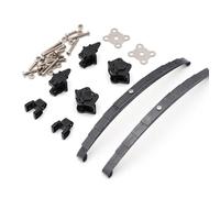 OZLZHJ Metal Front Suspension For 1/24 RC Traction Truck Dump Truck Axle Model