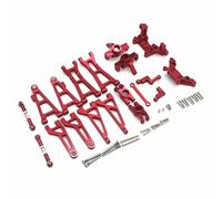 OZLZHJ Metal Suspension Arm Steering Block Set for HBX 16889 16889A 16890 16890A SG1601 SG1602 1/16 RC Car Upgrades Parts Kit,1
