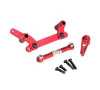 OZLZHJ Metal Upgraded Steering Components for SCY 1/16 16101 16102 16103 16104 16106 C8805 Q130A RC Car Upgrade Parts