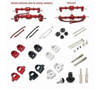 OZLZHJ MN82 LC79 MN78 D90 D91 D96 99S Metal Front and Rear Portal Axle 1/12 RC Car Upgrade Parts Accessories(Light Grey)