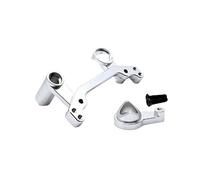 OZLZHJ Remote Control Car Accessories Metal Upgraded Steering Components Fit For Weili 1/10 104072 104001 104002(Silver)