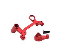 OZLZHJ Remote Control Car Accessories Metal Upgraded Steering Components Fit For Weili 1/10 104072 104001 104002(Red)