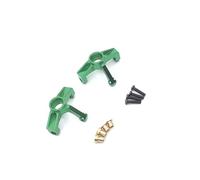 OZLZHJ Remote Control Car Parts Metal Upgrade and Modification Front Steering Cup Fit For Weili 1/10 104001 104002(Green)