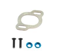 OZLZHJ Stainless Steel Motor Mount Washer Plate for ARRMA 1/10 GORGON Monster Truck 2WD RC Car Upgrade Parts