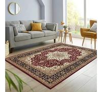 OZMIC Rugs Living Room - Modern & Traditional Design Area Rugs Contemporary Sitting Dining Room & Bedroom Carpets Rug 200 By 290 Cm - Rome Red