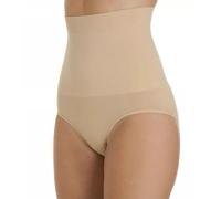 Ozmoint (3 pack) Beauforme Keep Calm Seam-Free Firm Control Briefs | High-Waist Shapewear for Bums & Tums | Tummy Tucking & Smoothing Underwear (Skintone, M)