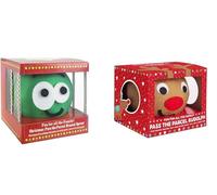 Ozmoint Pass the Parcel Rudolf & Brussel Sprout - Fun Christmas Party Family Game with Surprise Gifts (2)