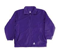Ozmoint School Uniform Boys Girls Mens Womens Unisex Zip Through Reversible Fleece Jacket (8 Colours) Kids Children 22"-34" Chest & XS-XL Adult Sizes Purple