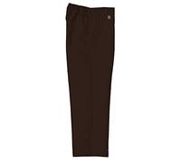 Ozmoint® School Uniform Formal Boys Standard Fit Trousers Half Elastic Waist Black Grey Navy Charcoal Brown (3-16 Years)