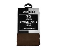 Ozmoint School Uniform Girls Opaque Tights (5/7 Years -Adult L/XL) 70 Denier (2 Per Pack)