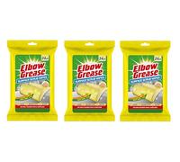 Ozmoint Surface Scrub Wipes - Powerful Double-Sided Cleaning Wipes (24-Pack) by Elbow Grease