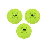 OZO Pickleball - Set of 3 Outdoor Balls, 40 holes, Rotational Mould