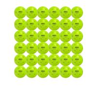 OZO Pickleball - Set of 36 Indoor Balls, 26 holes, Rotational Mould