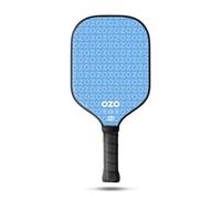 OZO Pickleball - Spark Beginner Power Paddle - USAPA Approved Beginner Power Paddle - Carbon Fiber Face Racket (Blue)
