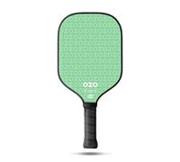OZO Pickleball - Spark Energia Ritmo - USAPA Approved Beginner Power Paddle - Carbon Fiber Face (Green)