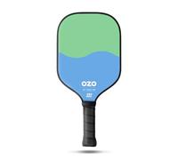 OZO Pickleball - Spark Inceptra Gelato - USAPA Approved Beginner Control Paddle - Fiber Glass Face (Pistachio & Cotton Candy)