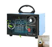 Ozone Generator 60000 mg/h Automatic Air Purifier Machine, 60 Min Timer for 200㎡ Room High Capacity Ozone Machine, Commercial Odor Eliminator for Home, Kitchen Smoke Pet Odours, Fruits & Vegetables