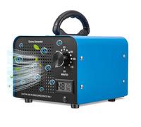 Ozone Generator, 60000mg/h High Capacity Ozone Machine Generator with 120 Min Timer, Portable Deodorizer Ozone Odor Eliminator Suitable for Home, Cars, Garage, Pets Kitchen Odour and Smoke Removal