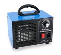 Ozone Generator 60000mg/h, Ozone Machine with Timer Industrial Air Purifier O3 Ozonizer for Home, Cars, Garage, Pets Kitchen Odour and Smoke Removal (Blue)